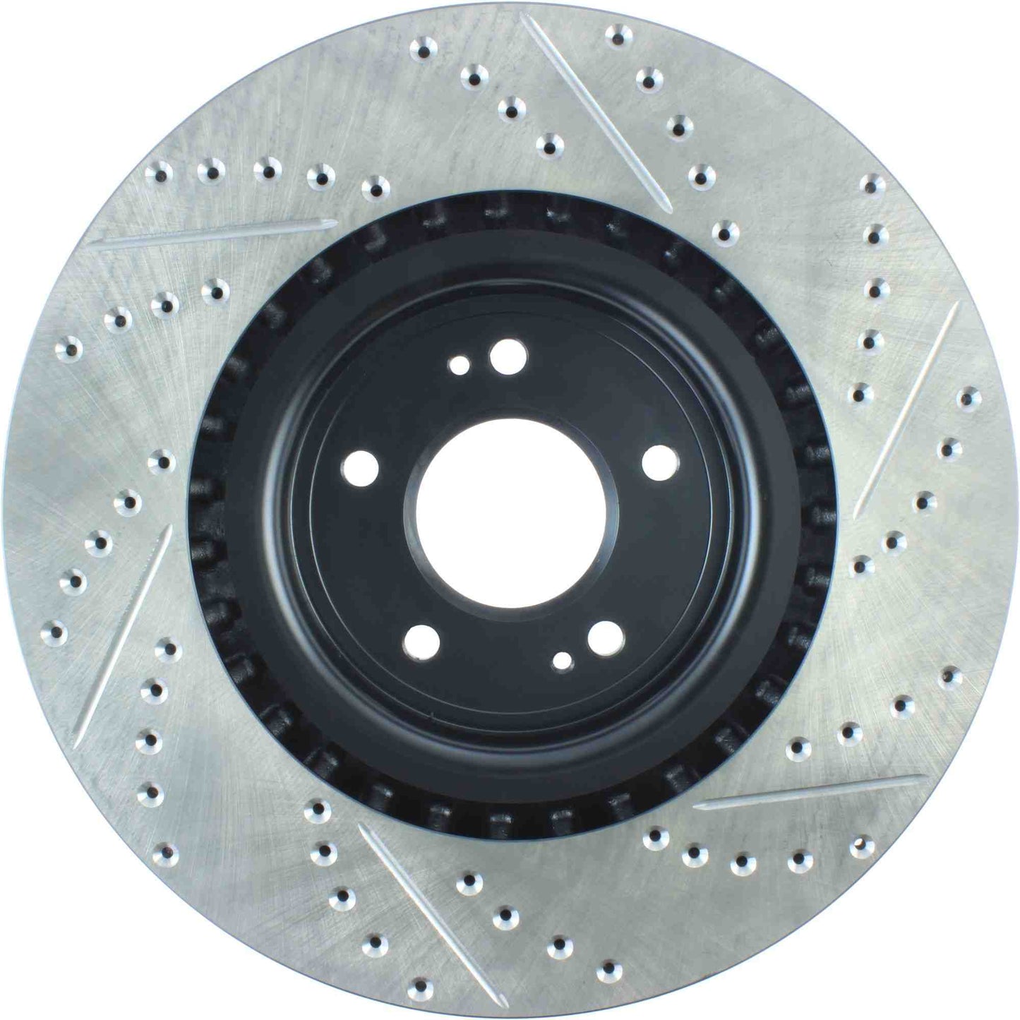 StopTech Sportstop Cryo Slotted & Drilled Sport Brake Rotor 127.46076CR
