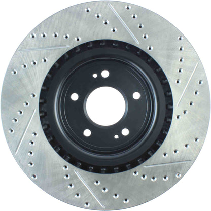 StopTech Sportstop Cryo Slotted & Drilled Sport Brake Rotor 127.46076CR