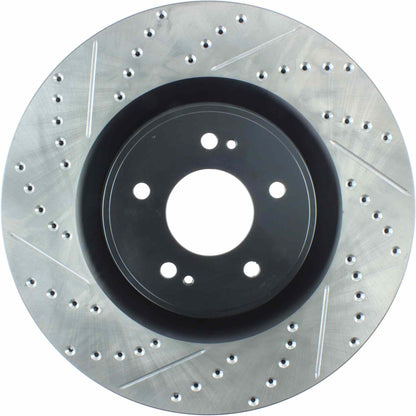StopTech Sportstop Cryo Slotted & Drilled Sport Brake Rotor 127.46076CR