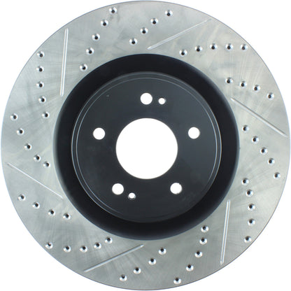 StopTech Sportstop Cryo Slotted & Drilled Sport Brake Rotor 127.46076CR