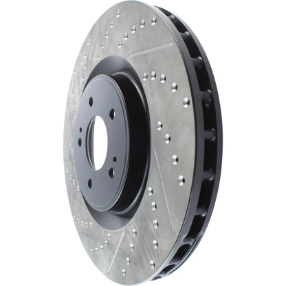 StopTech Sportstop Cryo Slotted & Drilled Sport Brake Rotor 127.46076CR