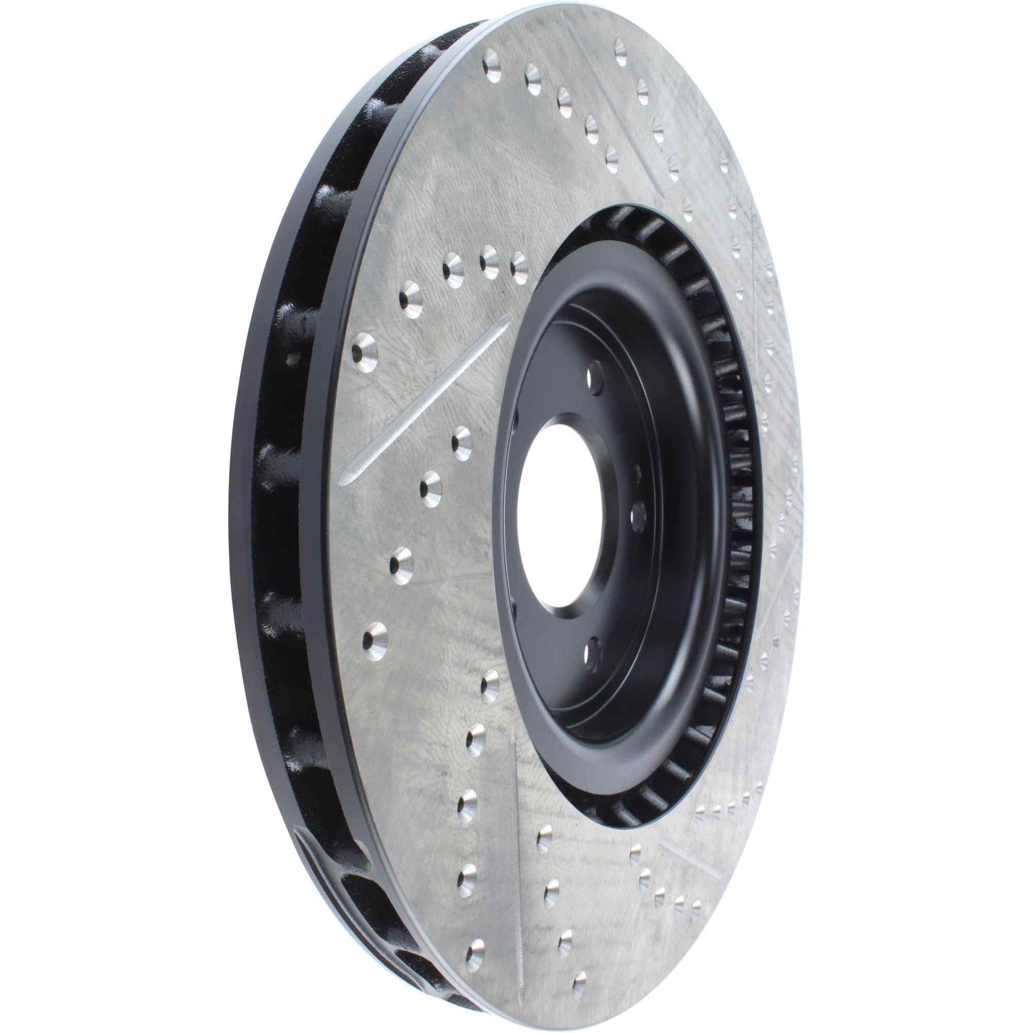StopTech Sportstop Cryo Slotted & Drilled Sport Brake Rotor 127.46076CR