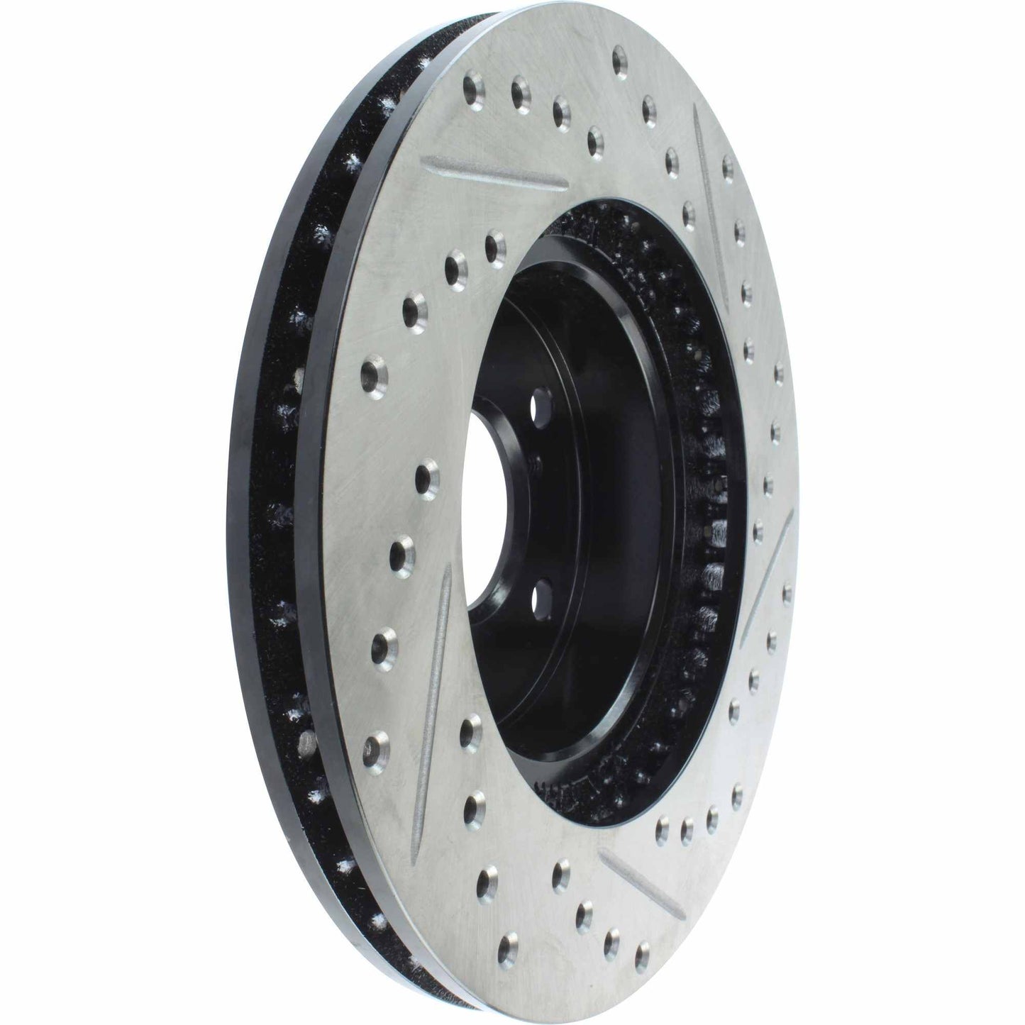 StopTech  Sport Drilled/Slotted Brake Rotor; Front Right