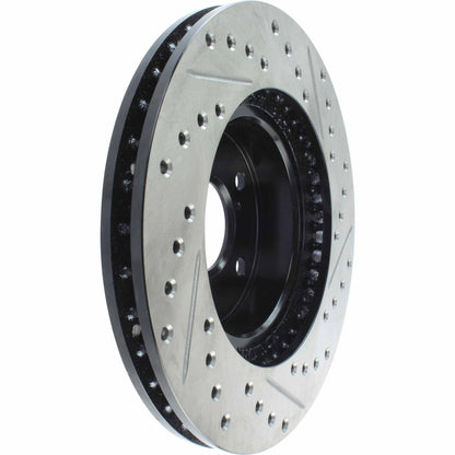 StopTech  Sport Drilled/Slotted Brake Rotor; Front Right
