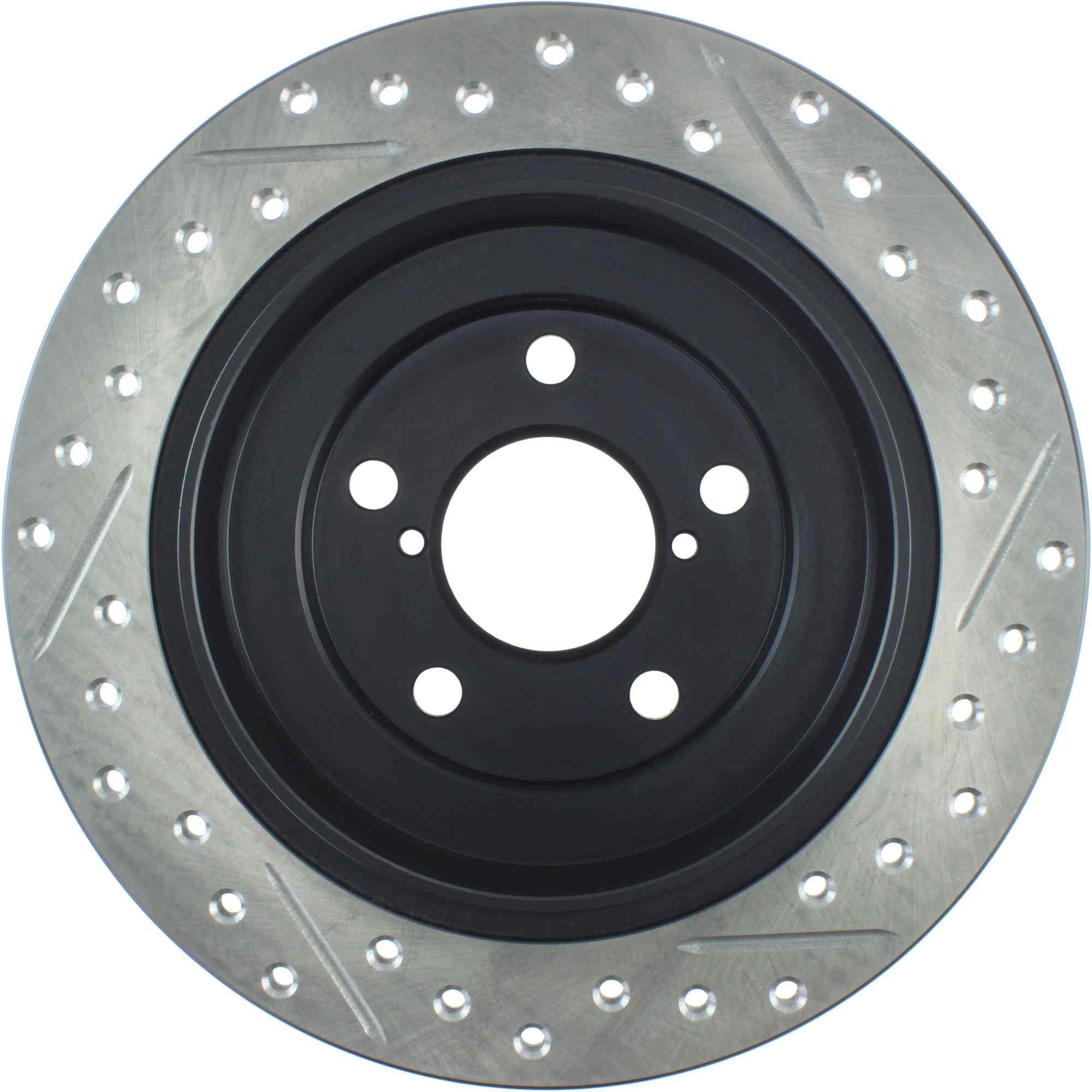 StopTech Sport Cryo Drilled/Slotted Brake Rotor; Rear Right