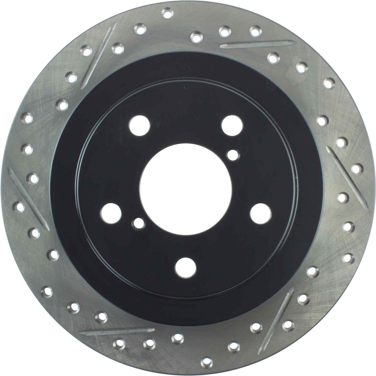 StopTech Sport Cryo Drilled/Slotted Brake Rotor; Rear Right