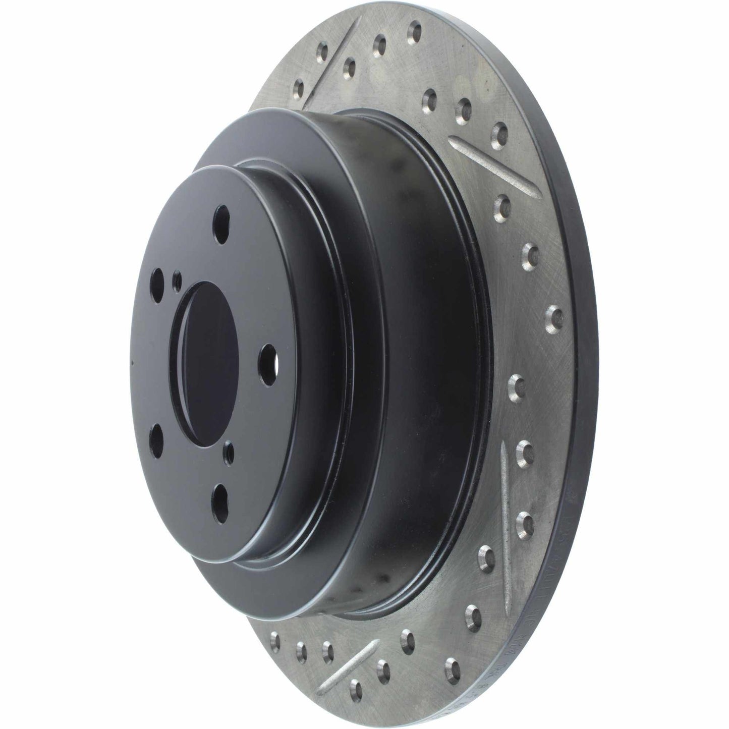 StopTech Sport Cryo Drilled/Slotted Brake Rotor; Rear Right