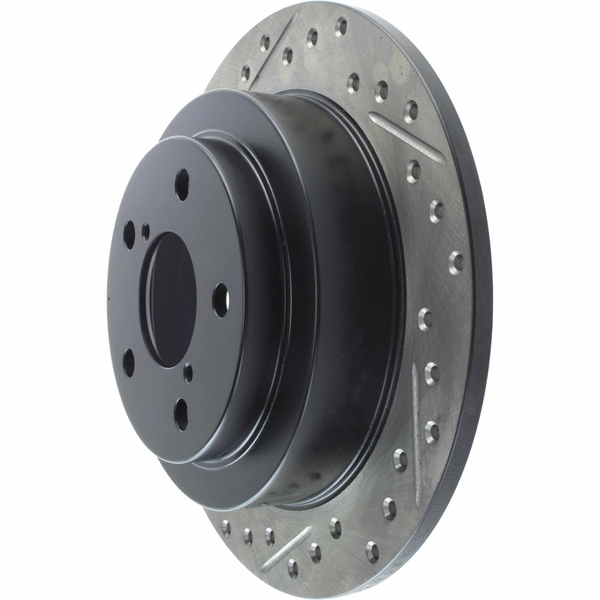 StopTech Sport Cryo Drilled/Slotted Brake Rotor; Rear Right