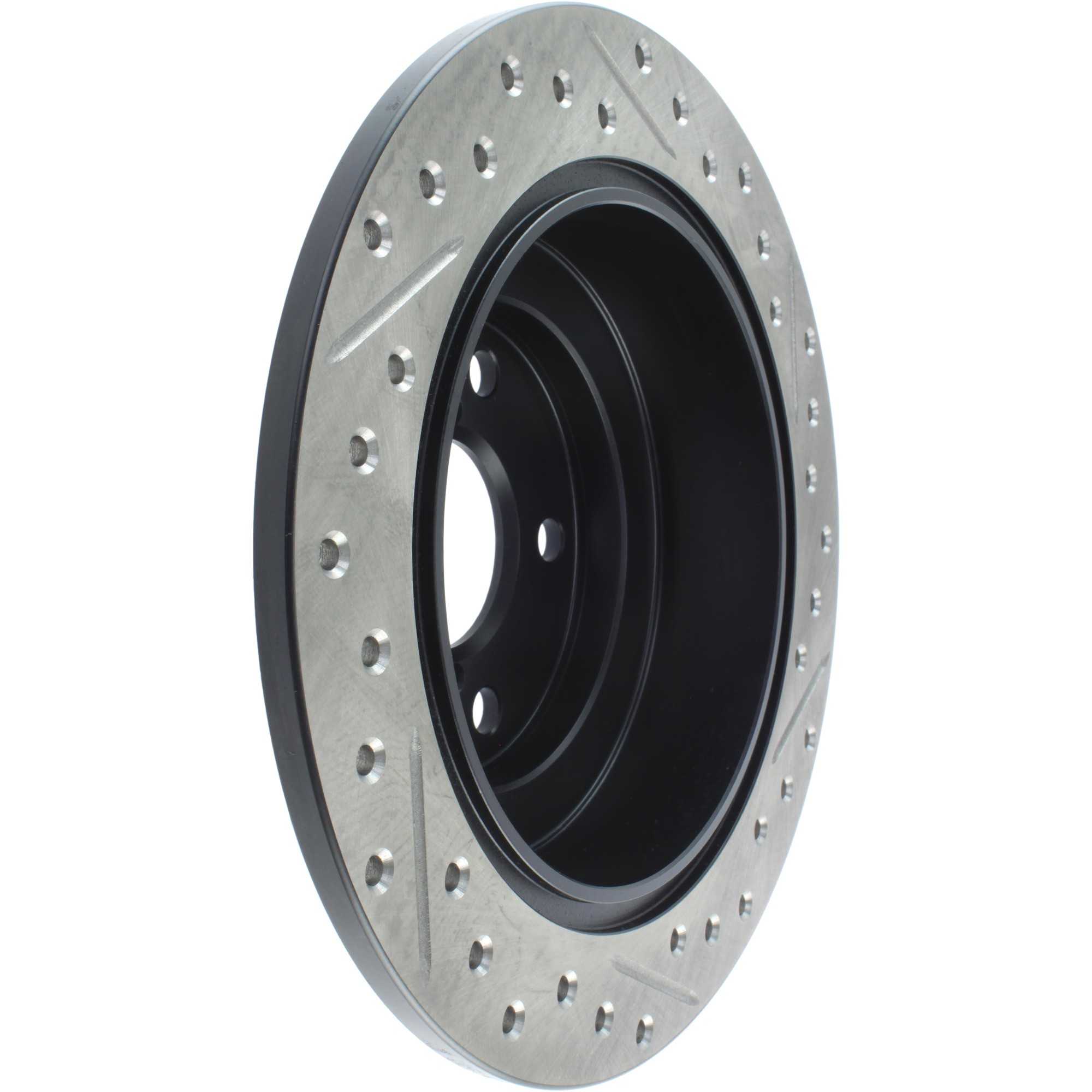 StopTech Sport Cryo Drilled/Slotted Brake Rotor; Rear Right