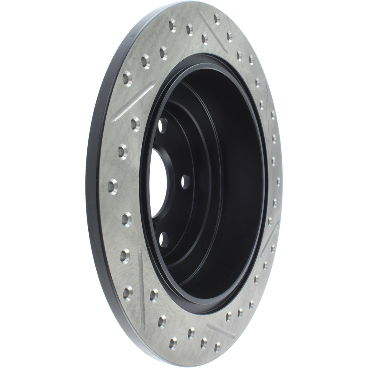 StopTech Sport Cryo Drilled/Slotted Brake Rotor; Rear Right