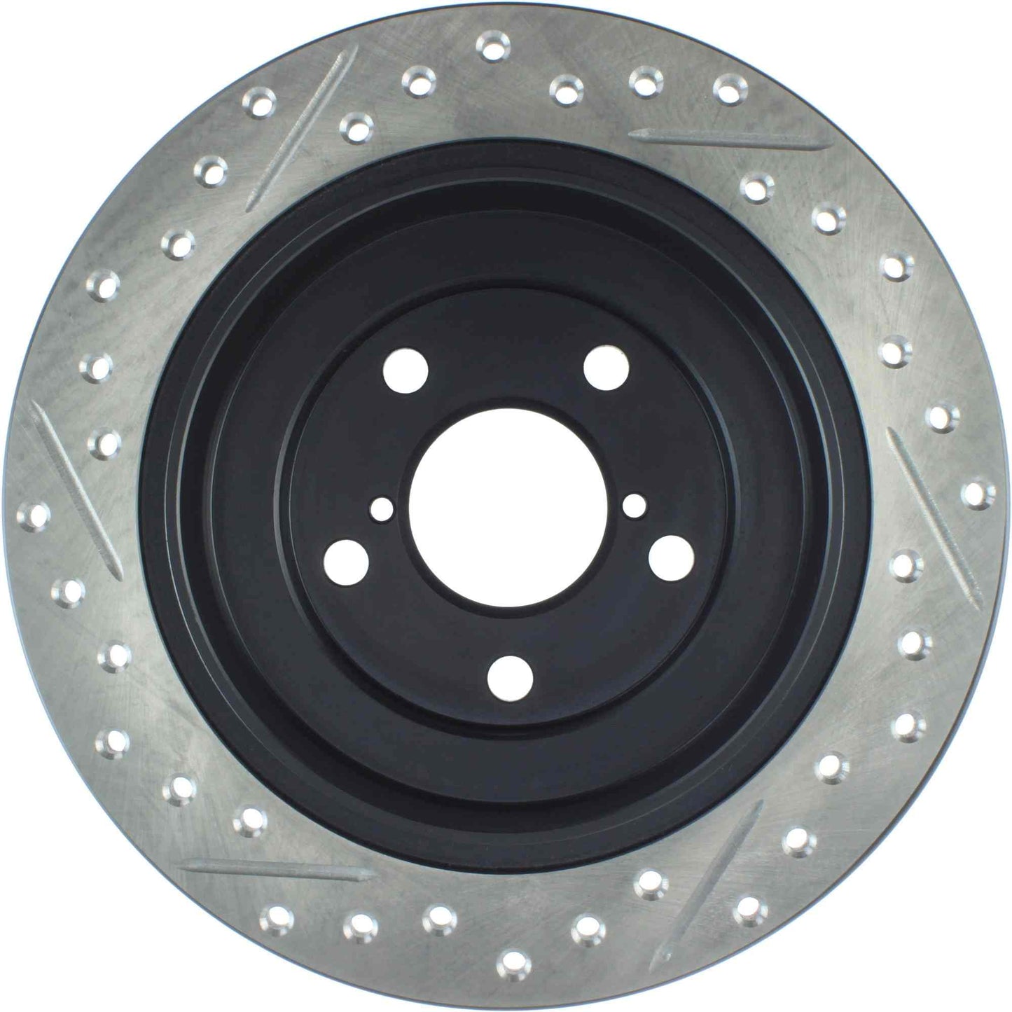 StopTech  Sport Drilled/Slotted Brake Rotor; Rear Left