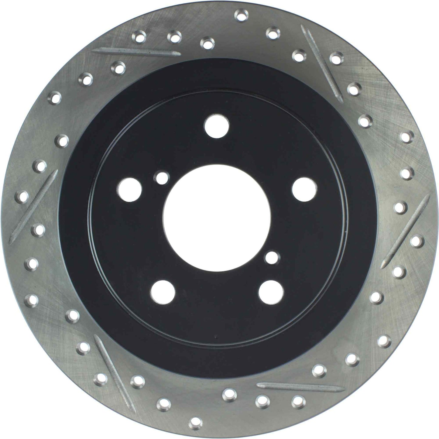 StopTech  Sport Drilled/Slotted Brake Rotor; Rear Left