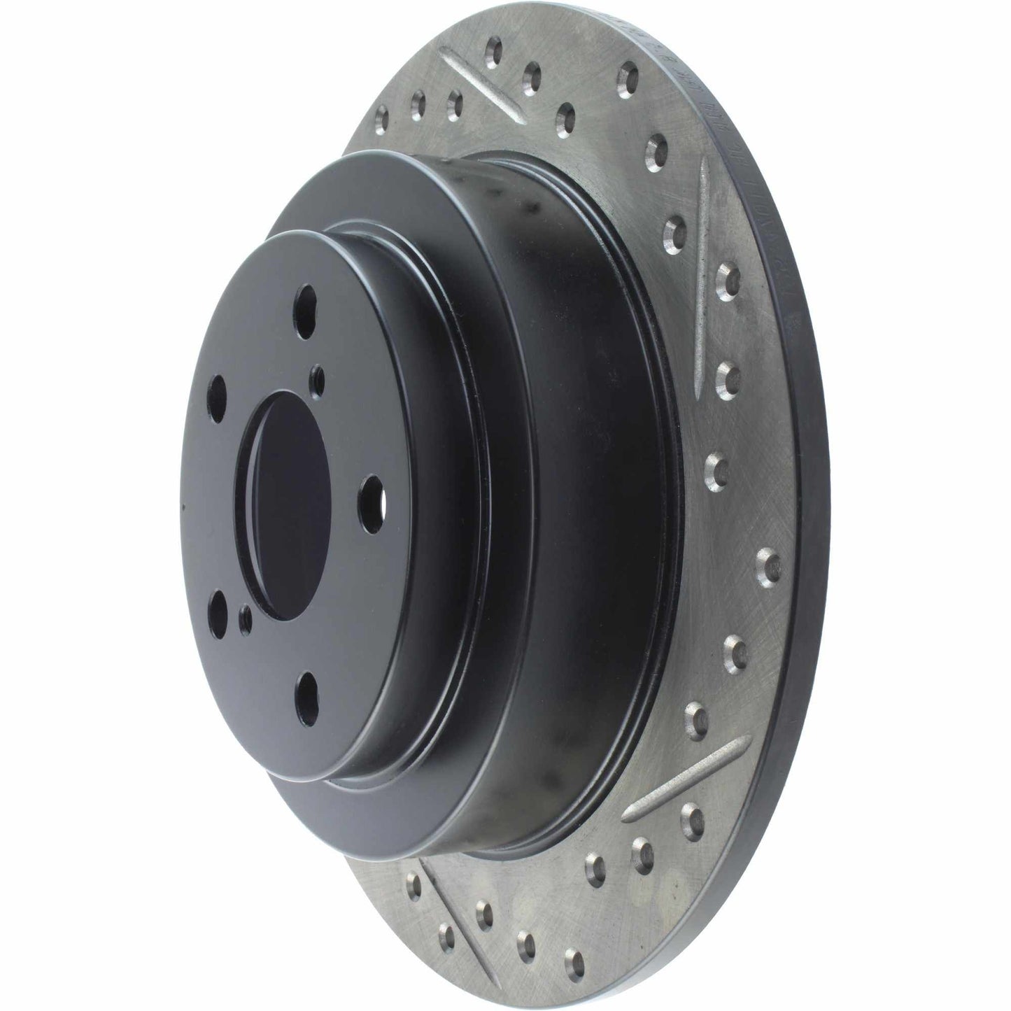 StopTech  Sport Drilled/Slotted Brake Rotor; Rear Left