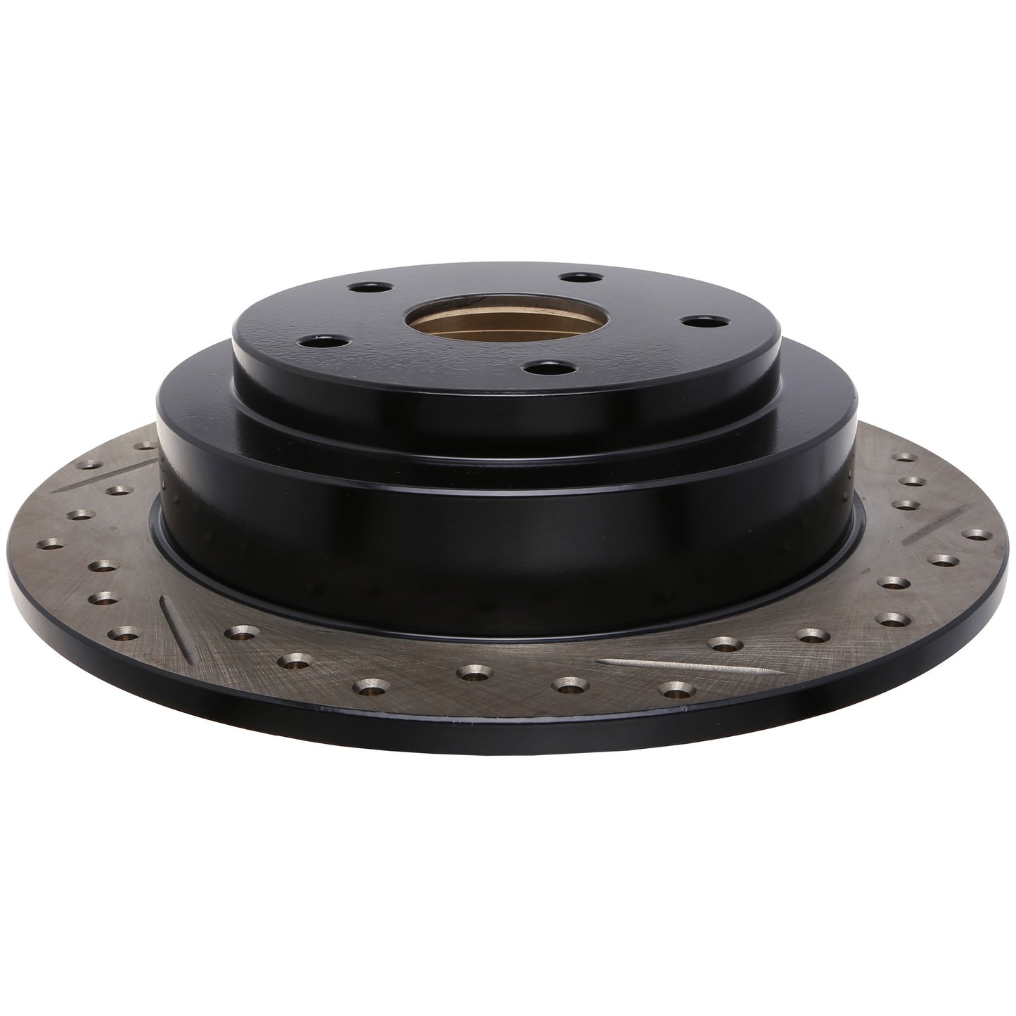 StopTech Slotted & Drilled Sport Brake Rotor 127.47015L