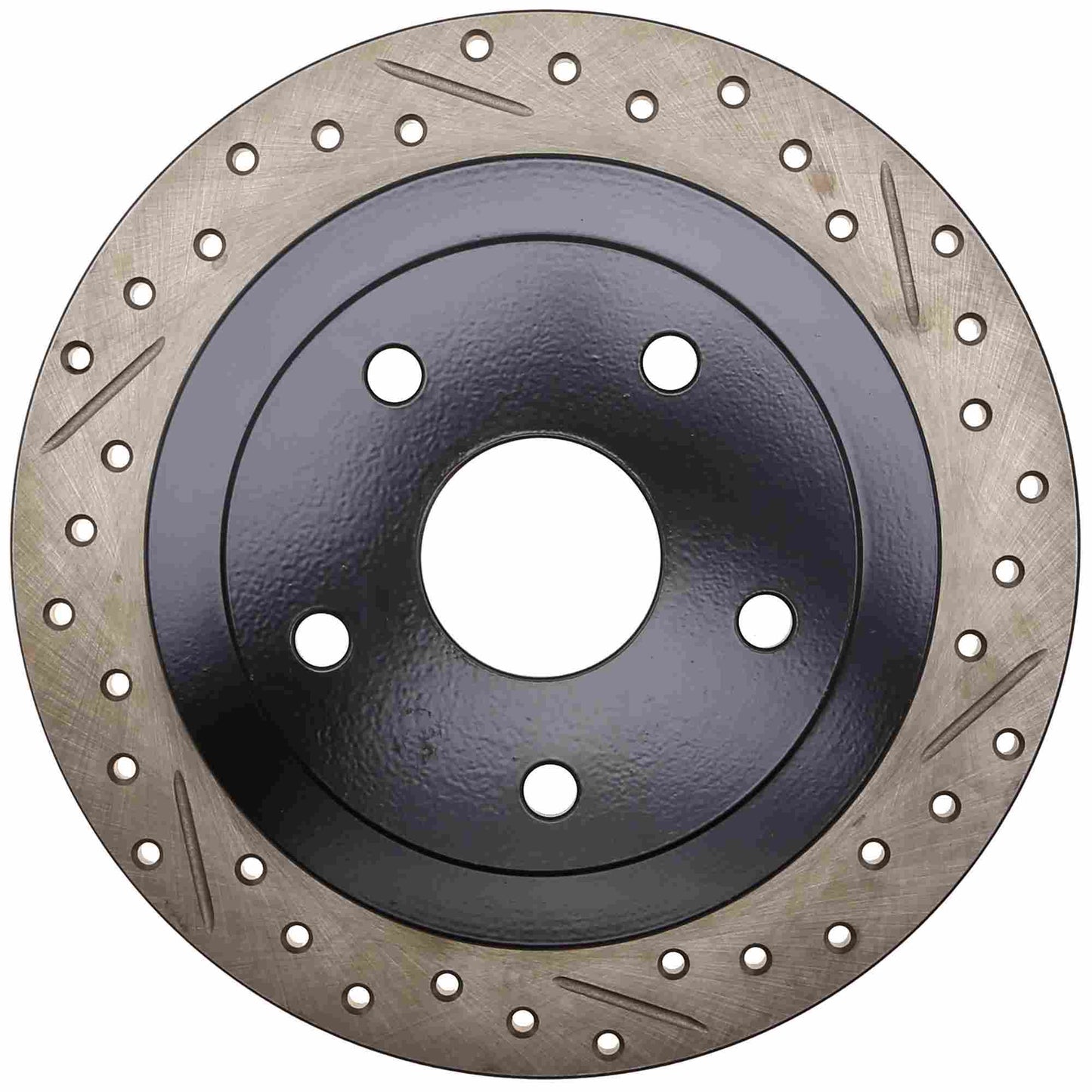 StopTech Slotted & Drilled Sport Brake Rotor 127.47015L
