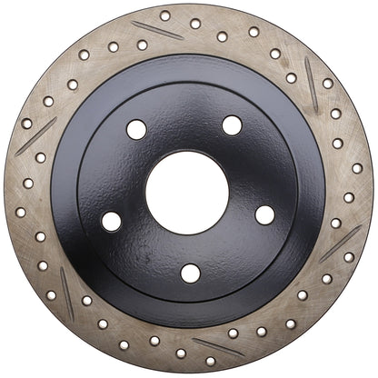 StopTech Slotted & Drilled Sport Brake Rotor 127.47015L