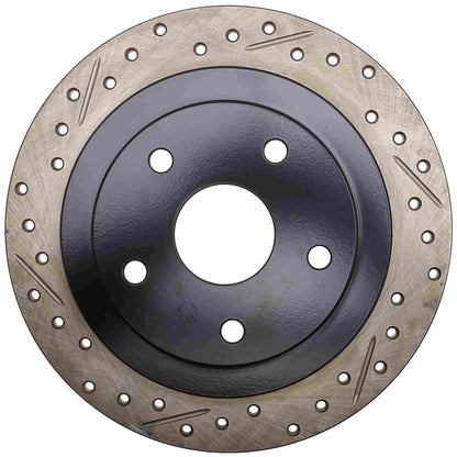 StopTech Slotted & Drilled Sport Brake Rotor 127.47015R
