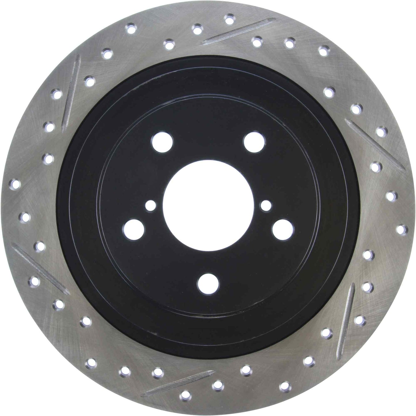 StopTech Sport Cryo Drilled/Slotted Brake Rotor; Rear Right