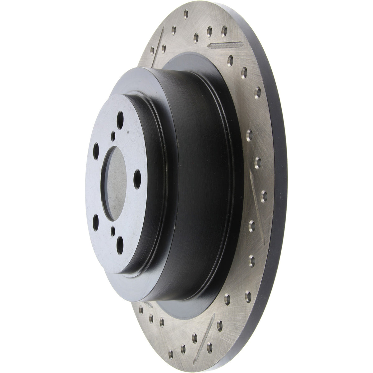 StopTech Sport Drilled/Slotted Brake Rotor; Rear Right