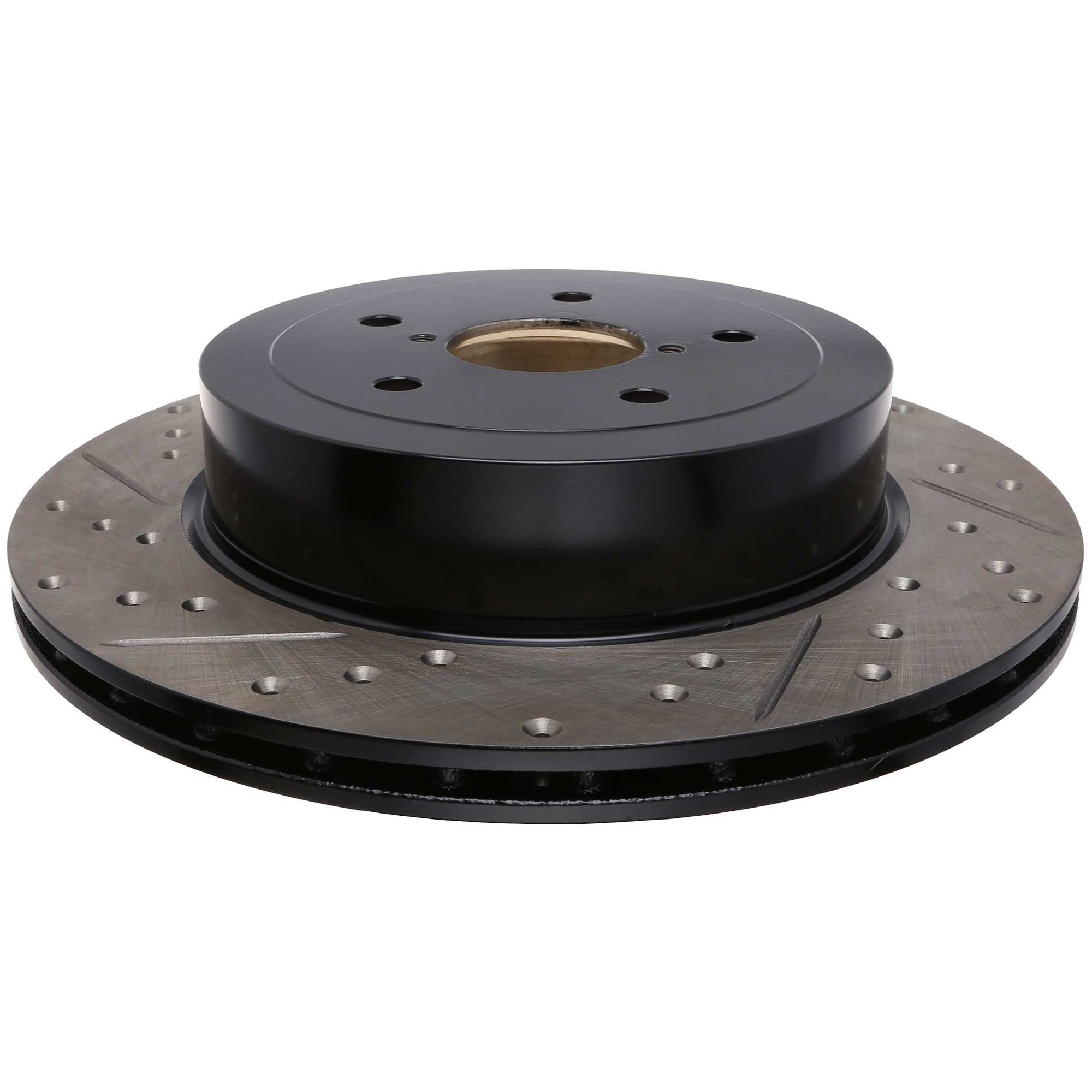 StopTech Sport Drilled/Slotted Brake Rotor; Rear Right