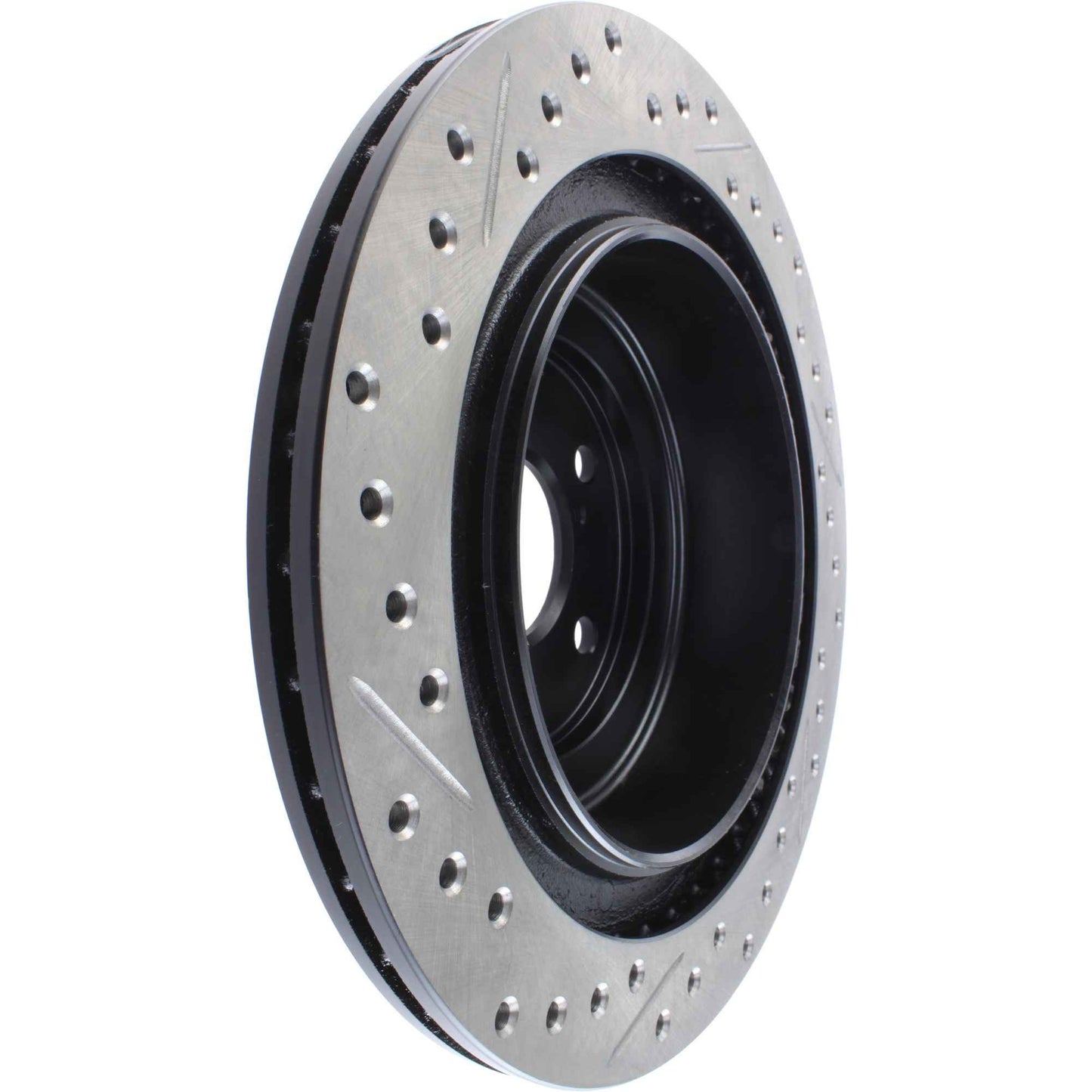 StopTech Sport Drilled/Slotted Brake Rotor; Rear Left