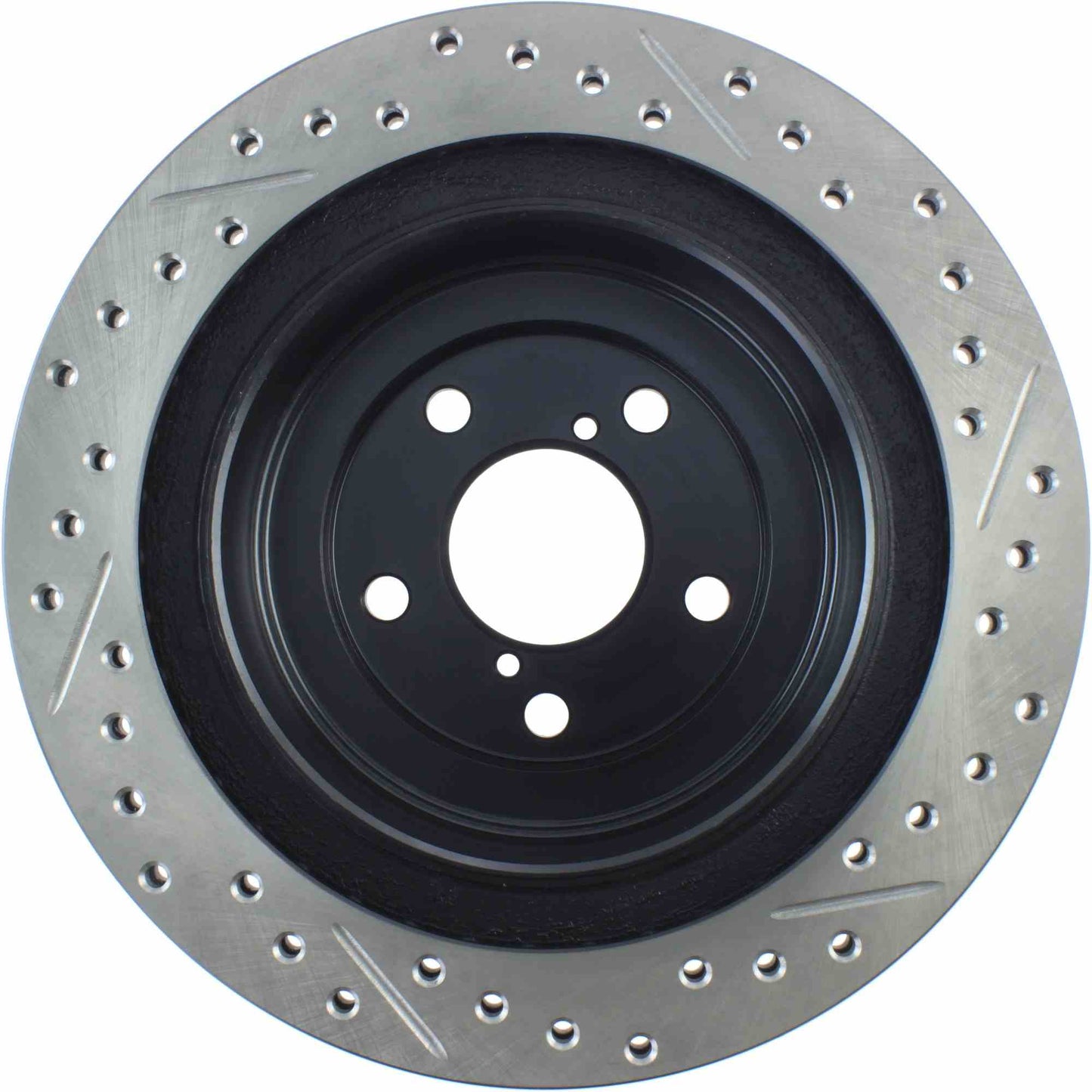 StopTech Sport Drilled/Slotted Brake Rotor; Rear Right