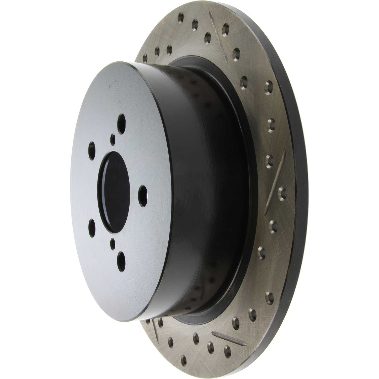 StopTech Sport Drilled/Slotted Brake Rotor; Rear Left