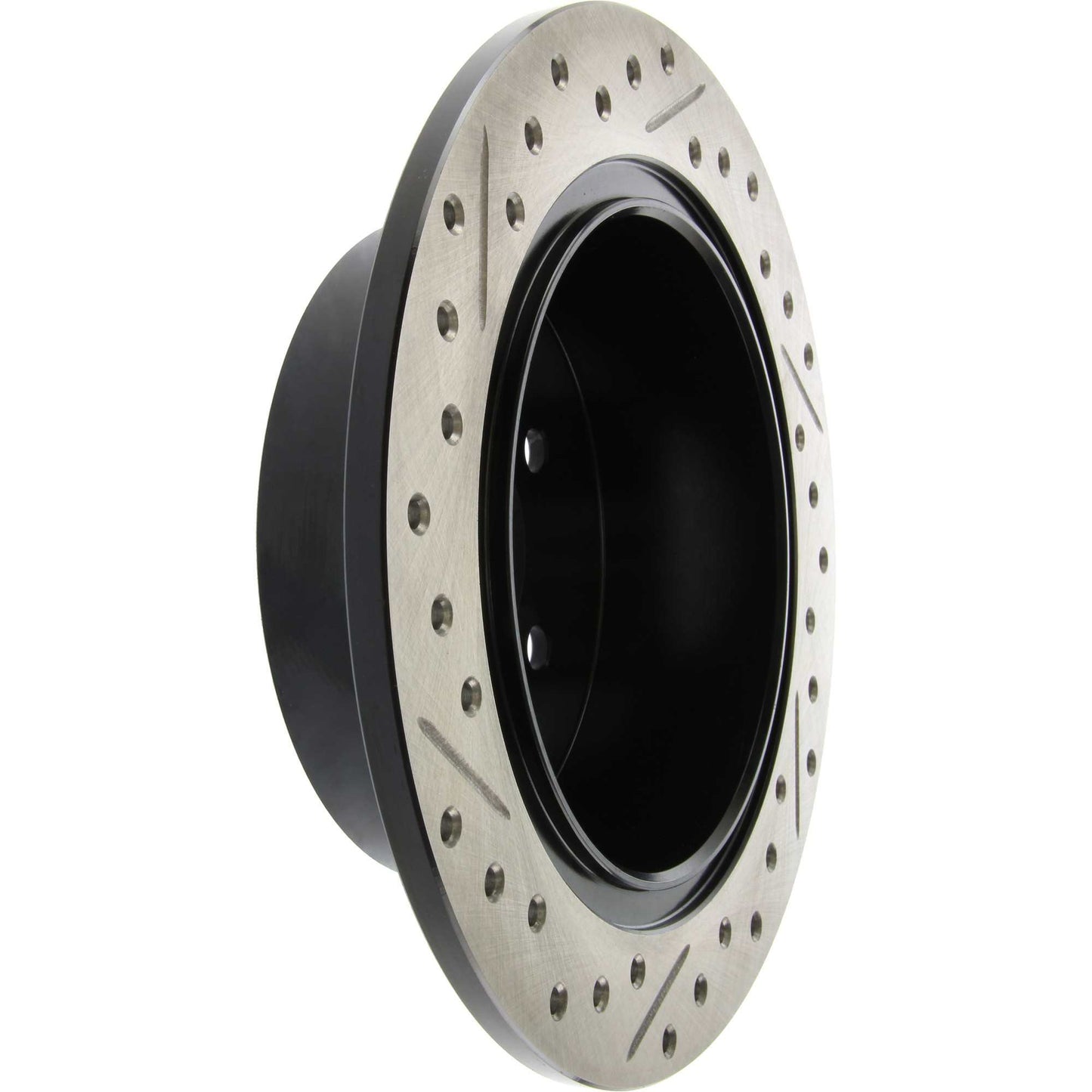 StopTech Sport Drilled/Slotted Brake Rotor; Rear Left