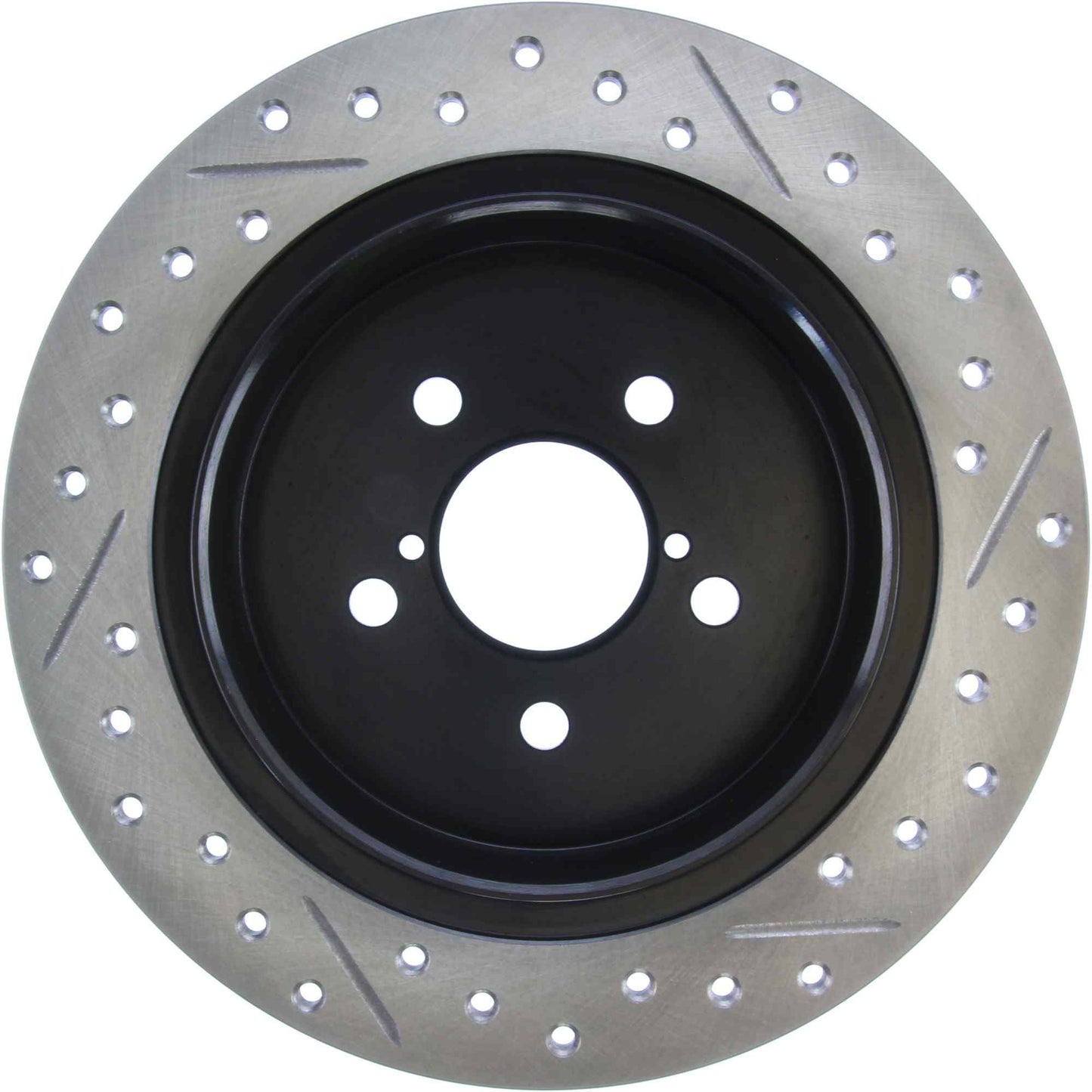 StopTech Sport Drilled/Slotted Brake Rotor; Rear Right