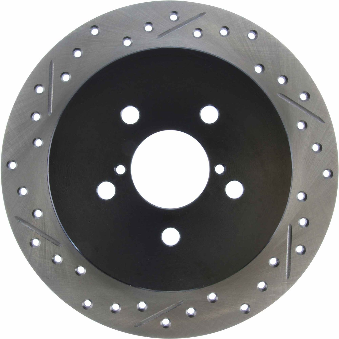 StopTech Sport Drilled/Slotted Brake Rotor; Rear Right