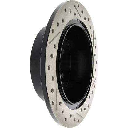StopTech Sport Drilled/Slotted Brake Rotor; Rear Right