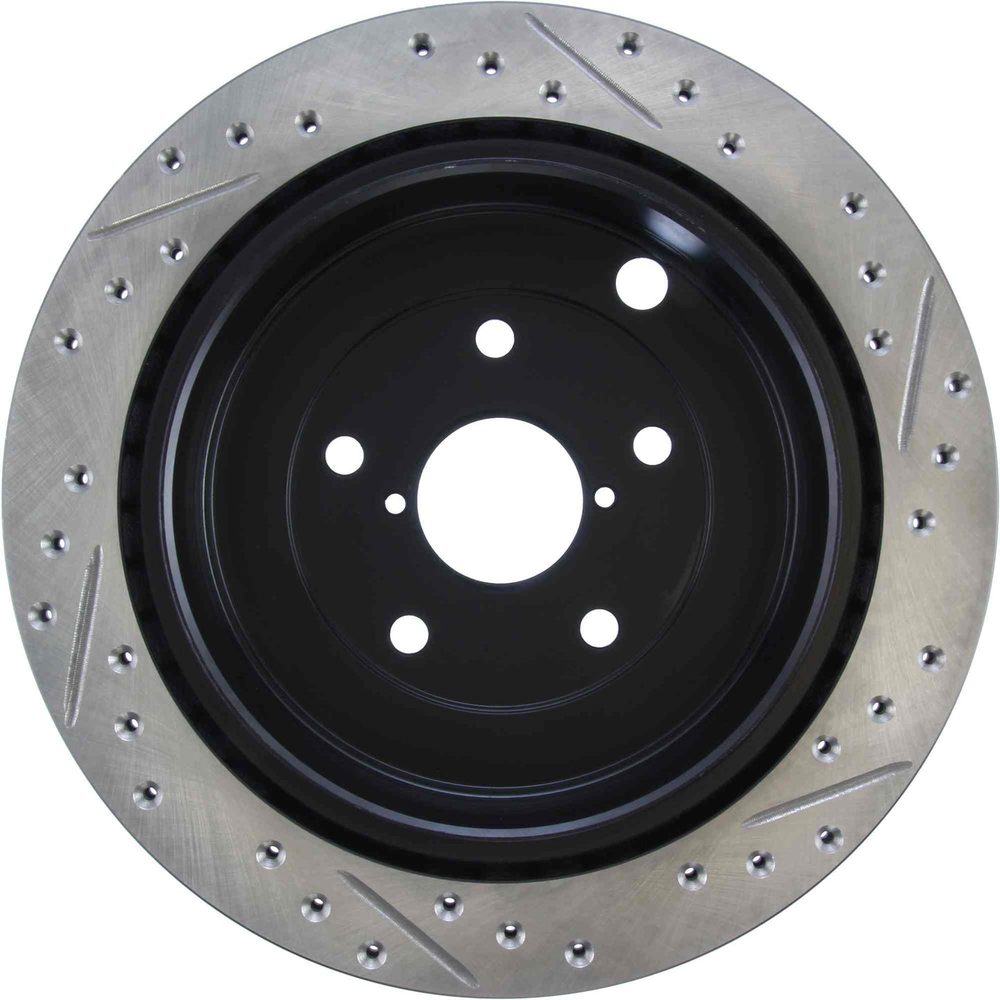 StopTech Sport Cryo Drilled/Slotted Brake Rotor; Rear Right