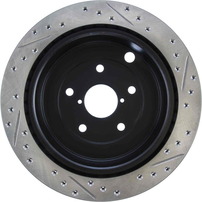 StopTech Sport Cryo Drilled/Slotted Brake Rotor; Rear Right