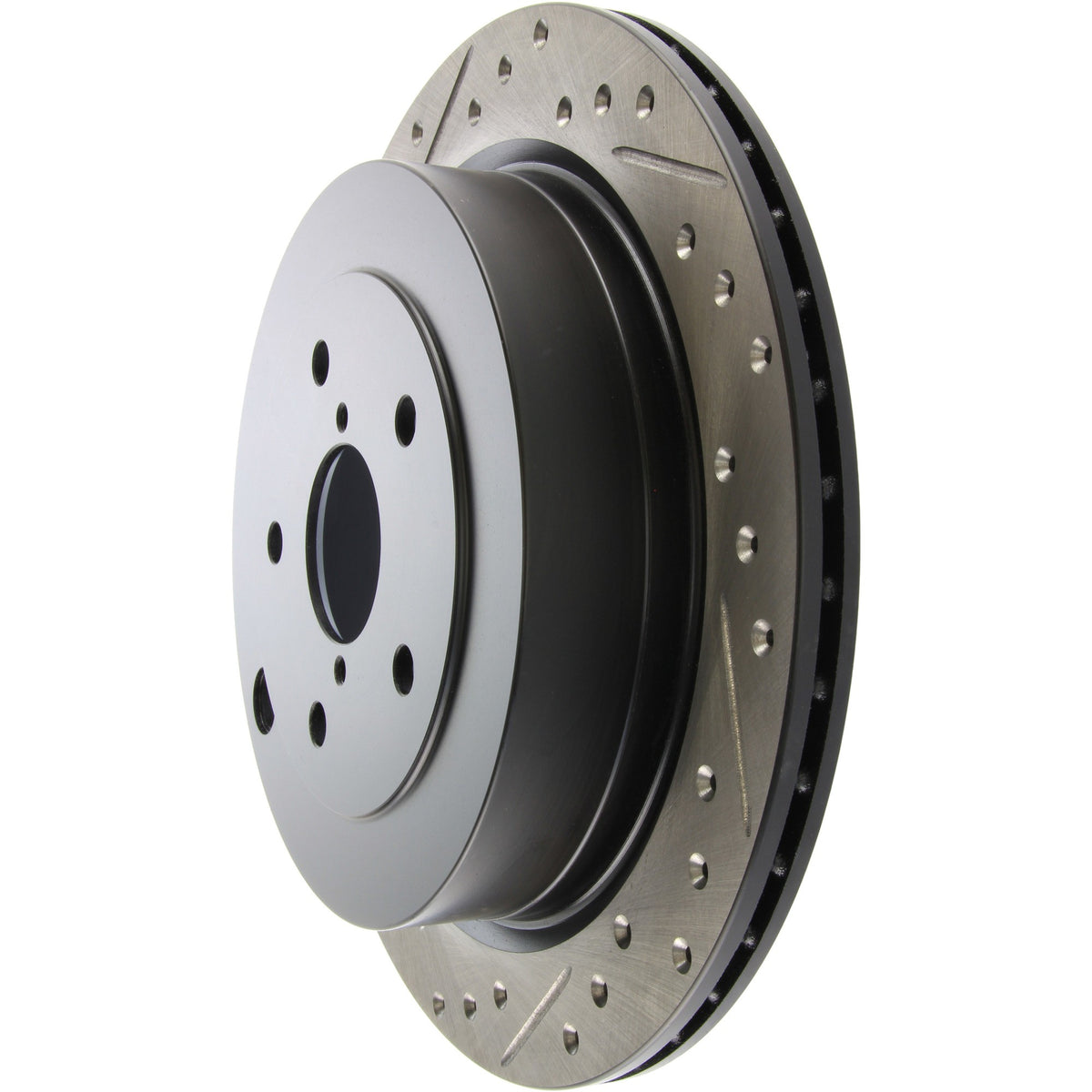 StopTech Sport Cryo Drilled/Slotted Brake Rotor; Rear Right
