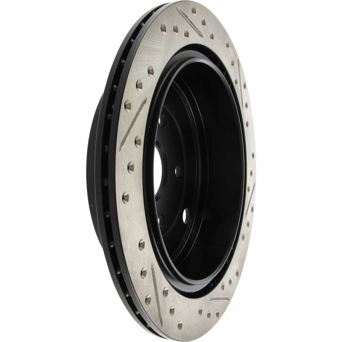 StopTech Sport Cryo Drilled/Slotted Brake Rotor; Rear Right