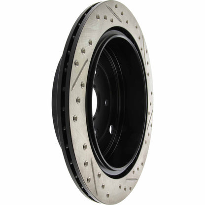 StopTech Sport Cryo Drilled/Slotted Brake Rotor; Rear Right