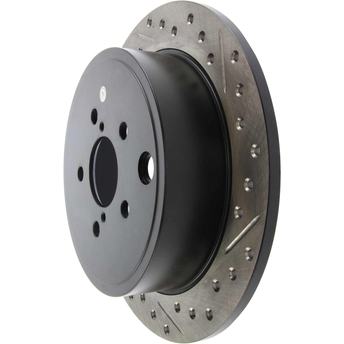 StopTech Sport Drilled/Slotted Brake Rotor; Rear Left