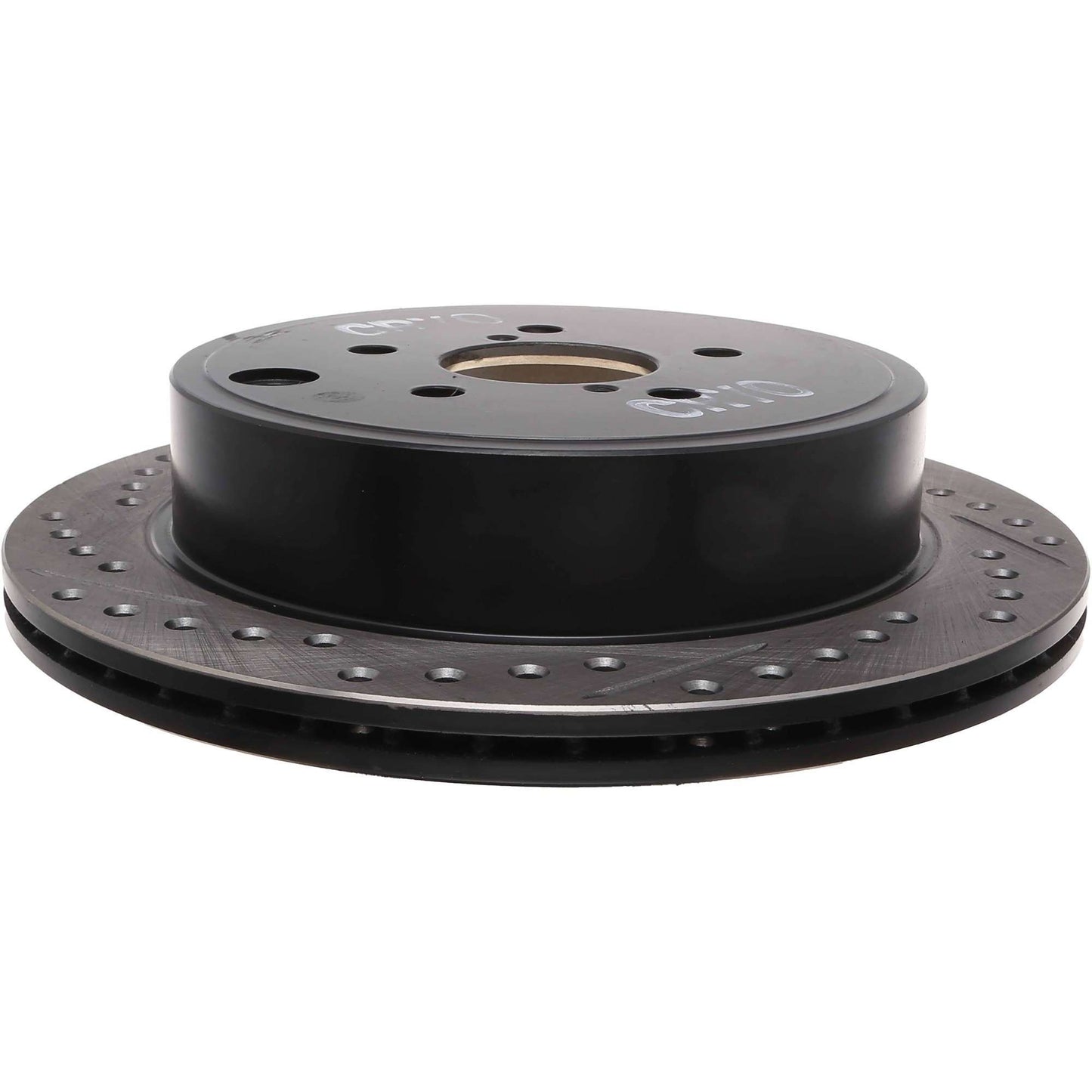 StopTech 10 Subaru Legacy 2.5/3.6R SportStop Cryo Slotted & Drilled Rear Left Side Brake Rotor 127.47031CL
