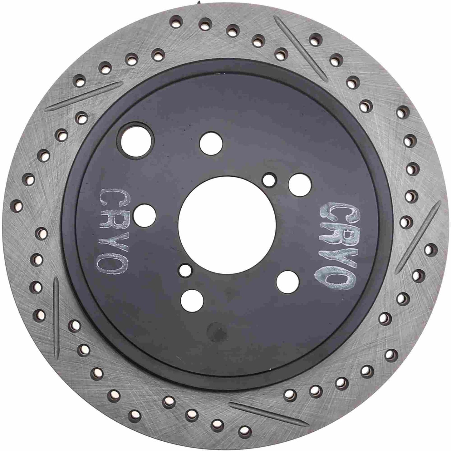 StopTech 10 Subaru Legacy 2.5/3.6R SportStop Cryo Slotted & Drilled Rear Right Side Brake Rotor 127.47031CR