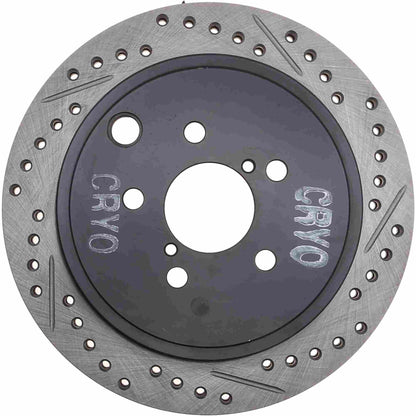 StopTech 10 Subaru Legacy 2.5/3.6R SportStop Cryo Slotted & Drilled Rear Right Side Brake Rotor 127.47031CR