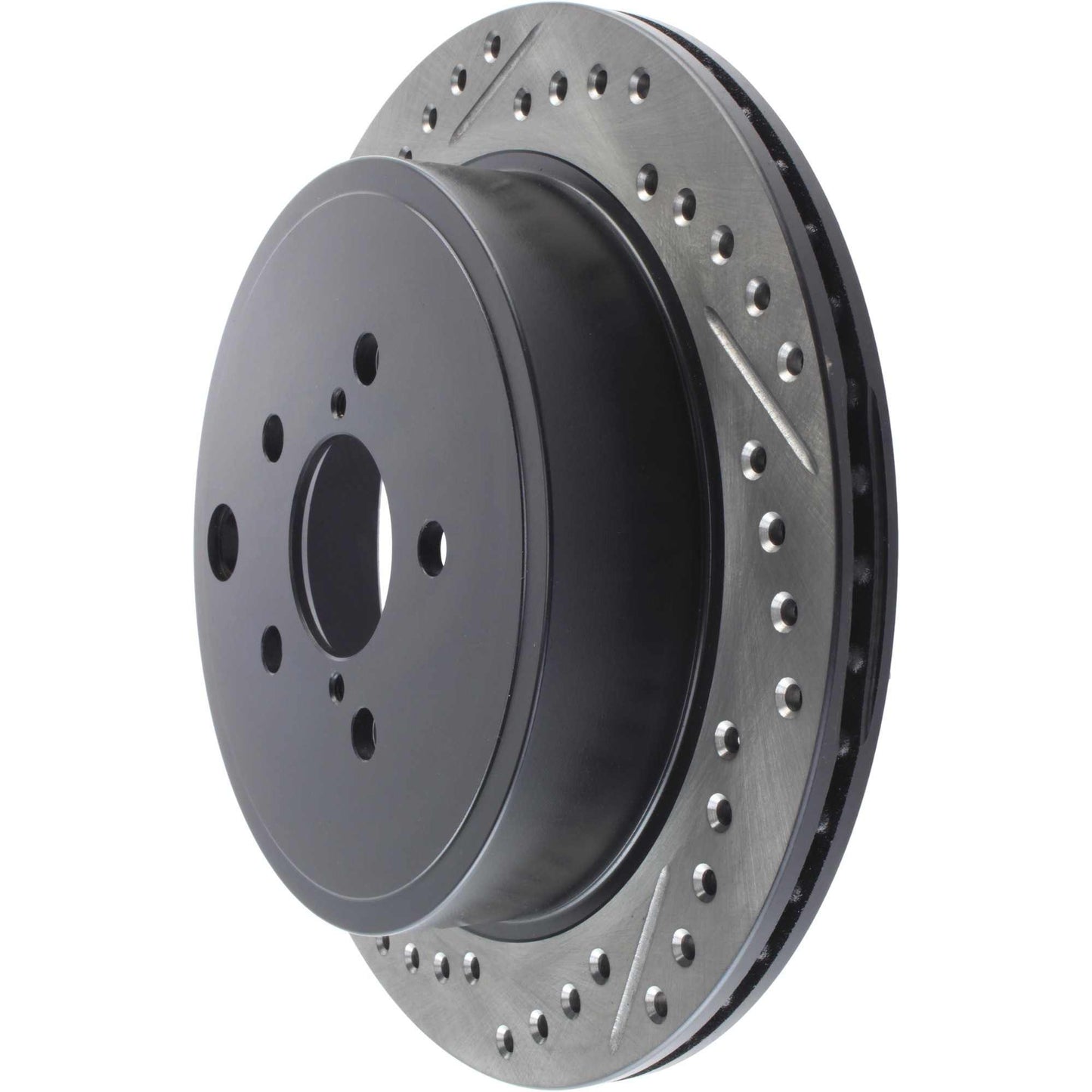 StopTech Sport Drilled/Slotted Brake Rotor; Rear Right