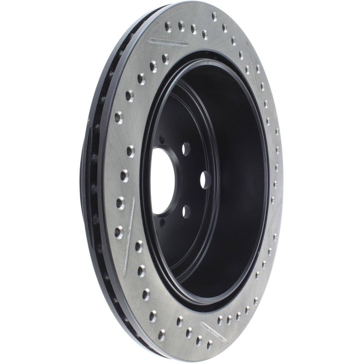 StopTech Sport Drilled/Slotted Brake Rotor; Rear Right