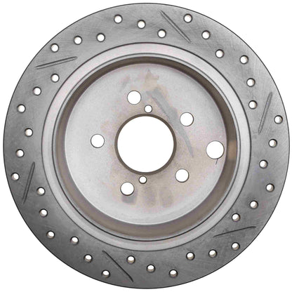 StopTech Slotted & Drilled Sport Brake Rotor 127.47033R