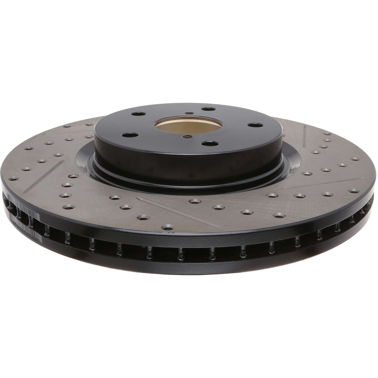 StopTech 2017 Subaru Outback Slotted & Drilled Left Sport Brake Rotor 127.47036L