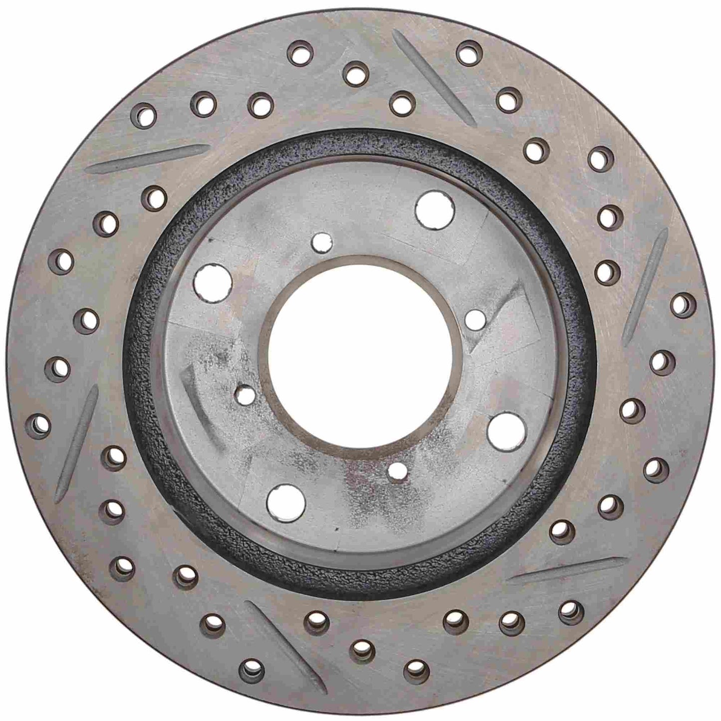 StopTech Slotted & Drilled Sport Brake Rotor 127.48001R