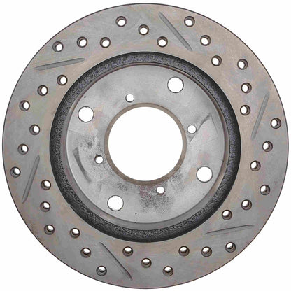 StopTech Slotted & Drilled Sport Brake Rotor 127.48001R