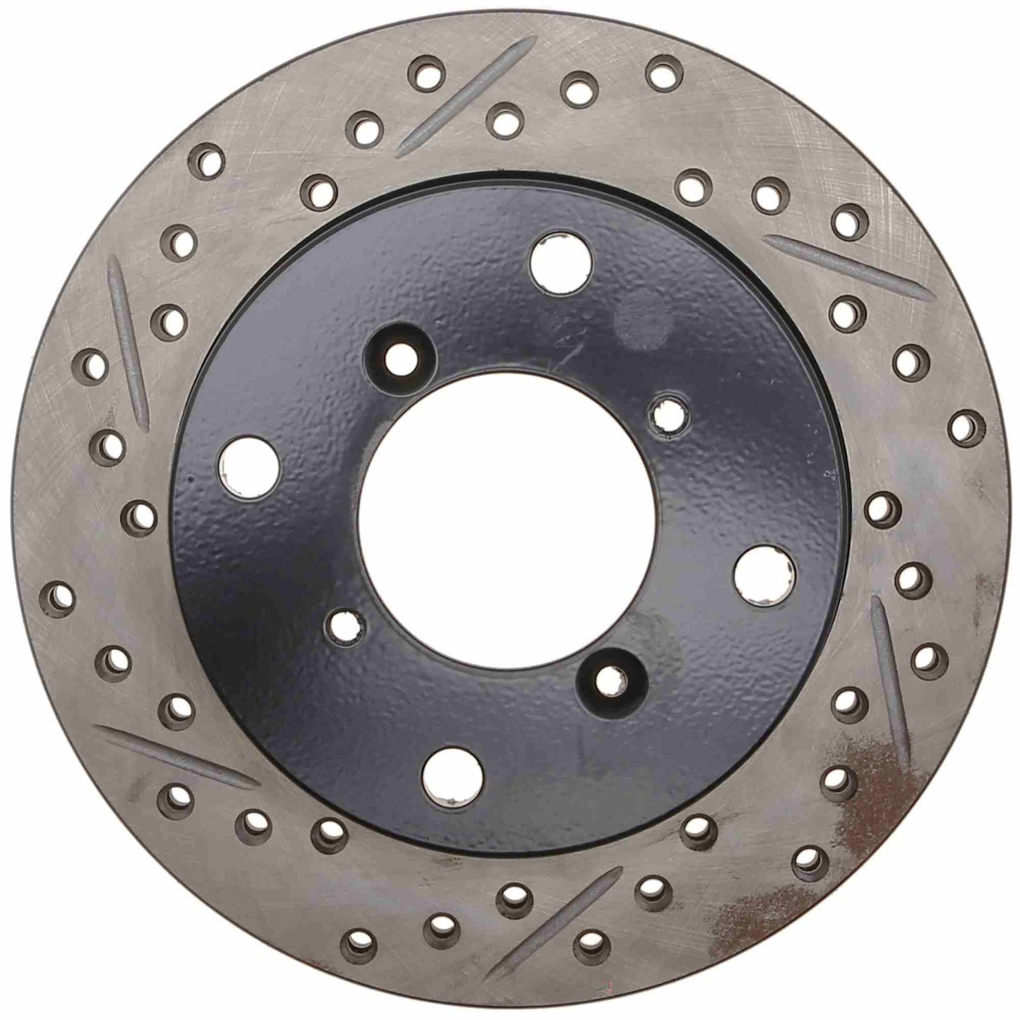 StopTech Slotted & Drilled Sport Brake Rotor 127.48001R
