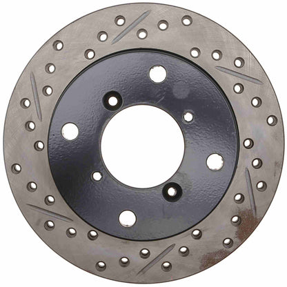 StopTech Slotted & Drilled Sport Brake Rotor 127.48001R