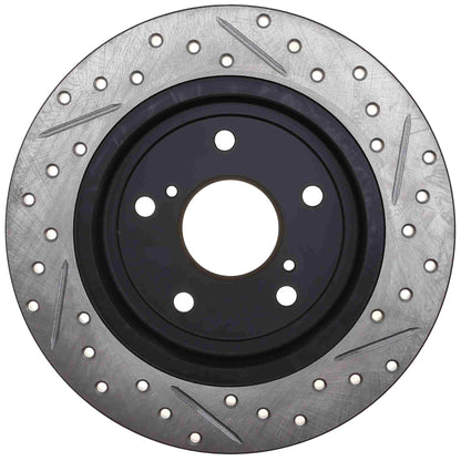StopTech Sport Drilled/Slotted Brake Rotor; Rear Right