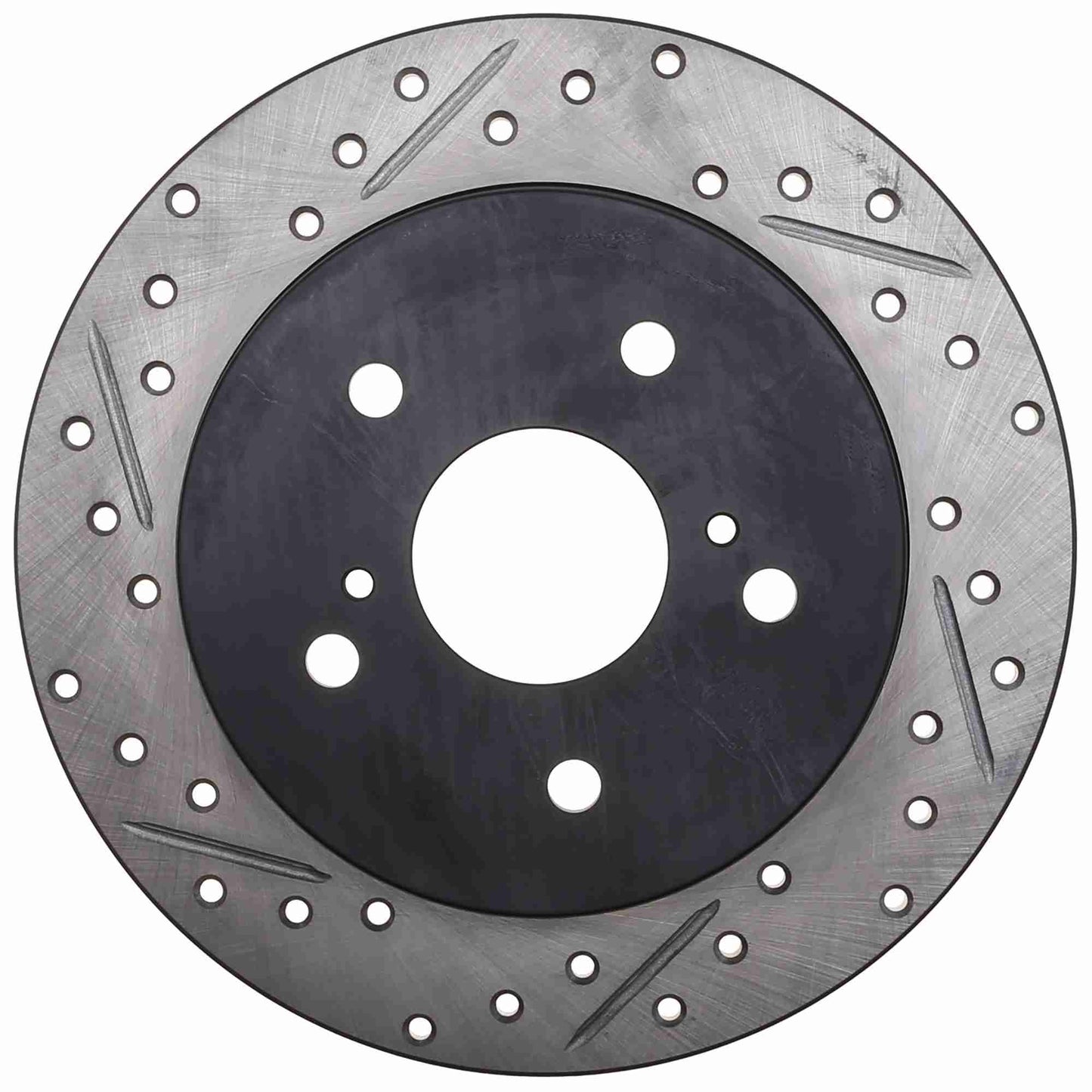StopTech Sport Drilled/Slotted Brake Rotor; Rear Right